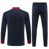 Angleterre Sweat d'Entraînement Quarter-Zip 2024-25 Noire Pour Homme